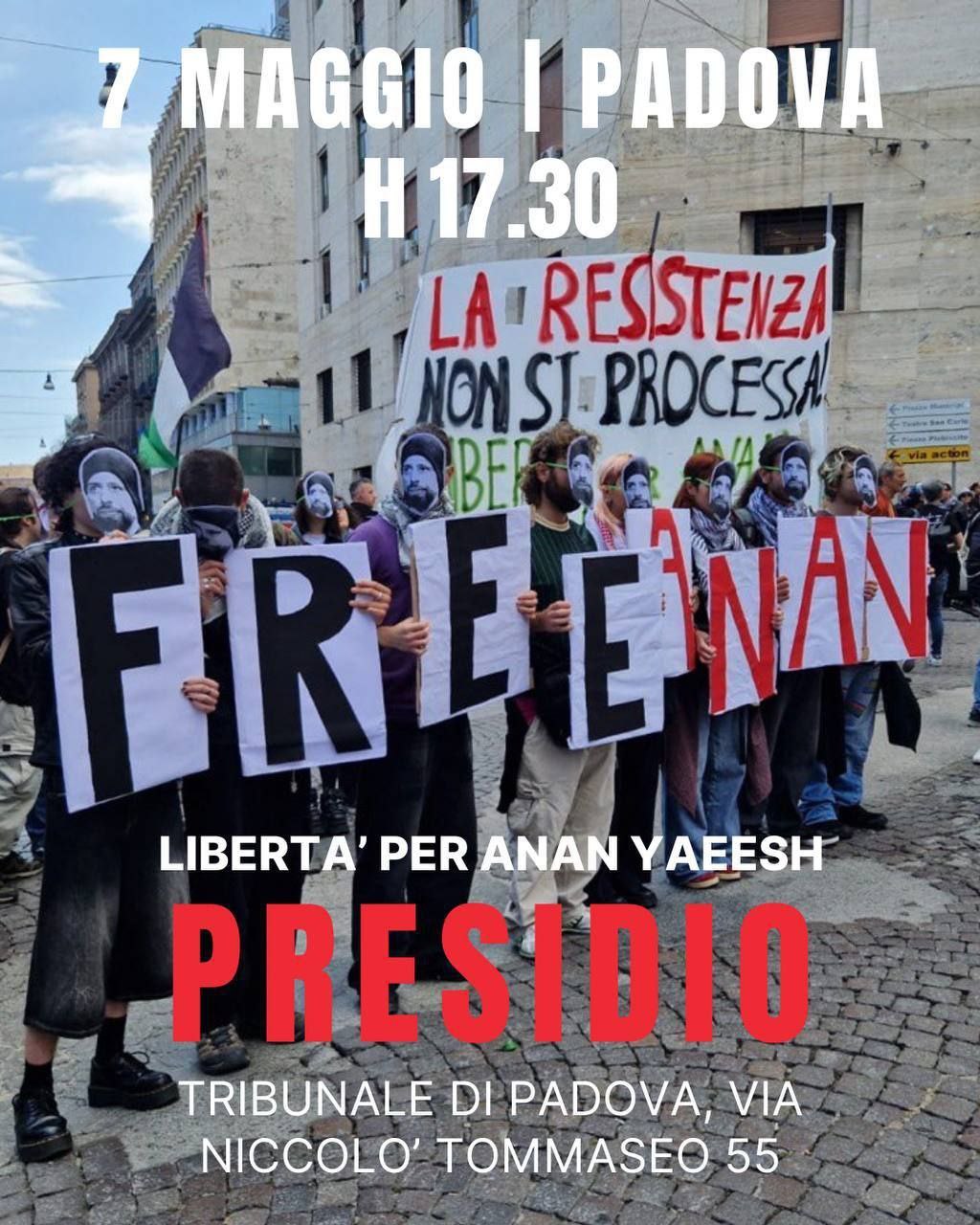 PADOVA. LA RESISTENZA NON SI PROCESSA
