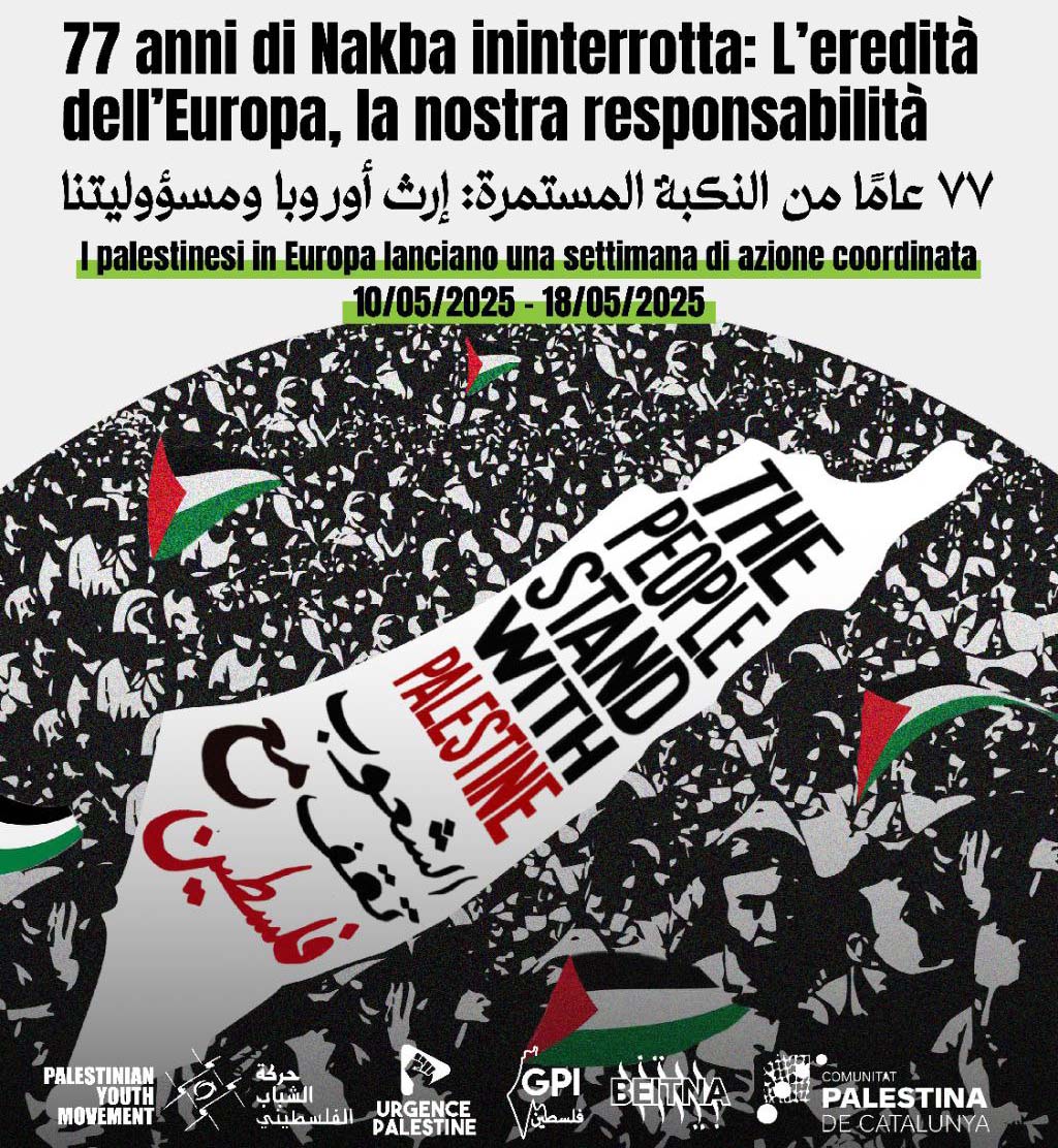 77 anni di Nakba ininterrotta...