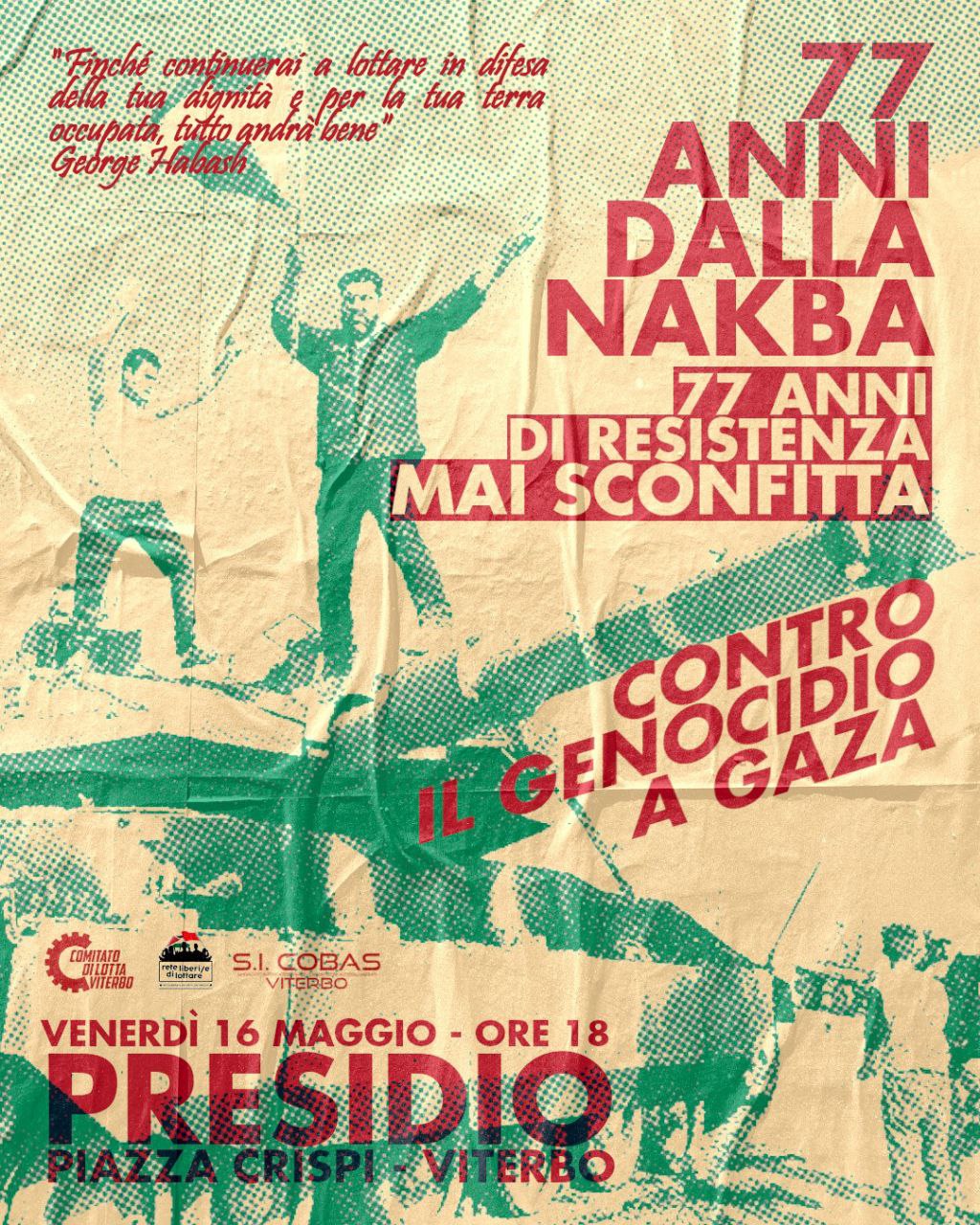 Viterbo. 77 anni di Resistenza mai sconfitta