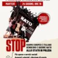 Presidio a Mestre contro la NATO
