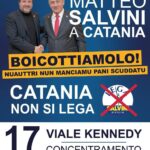 SALVINI CATANIA NON TI VUOLE
