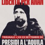 9 E 10 LUGLIO TUTTE E TUTTI A L’AQUILA PER ANAN